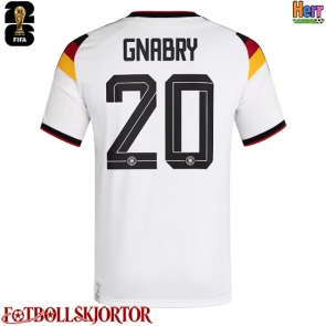Tyskland Serge Gnabry #20 Hemmatröja VM 2026 Kortärmad